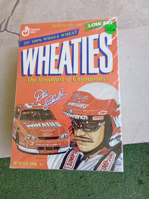 Dale Earnhardt Sr. Wheaties  in Arts & Collectibles in Kingston - Image 4