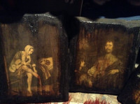 Vintage Pictures on Wood