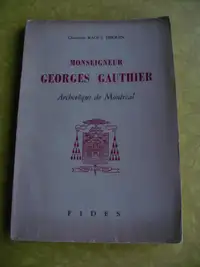 MONSEIGNEUR GEORGES GAUTHIER-ARCHEVEQUE DE MONTREAL-VINTAGE 1946
