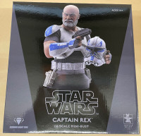 Star Wars Gentle Giant Captain Rex Mini Bust 0560 of 2500 New