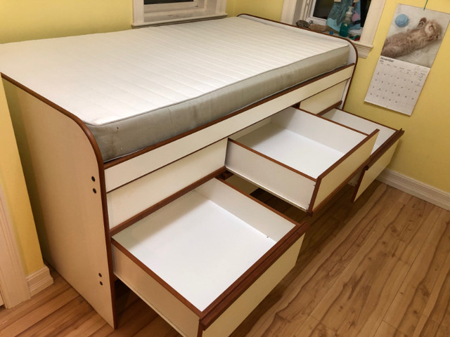 Captain's Bed with 6 Drawers in Beds & Mattresses in Ottawa - Image 2