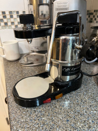 Rare electric Bellman espresso moka pot with steamer