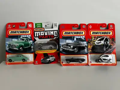 Matchbox 2023 Team Renault 65/100 White 2022 Renault Twizy Matchbox 2022 Moving Parts Series 1956 Mo...