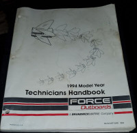1994 FORCE OUTBOARDS Technicians Handbook OEM