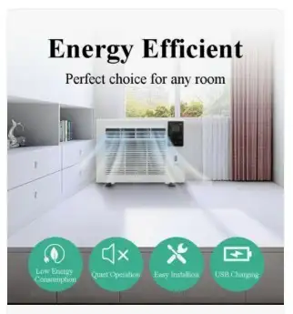 Portable Air Conditioner , Portable AC , for RV, Mobile Home , Apartment Condo , Home Office , Studi...