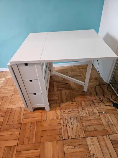 IKEA Folding Drop Leaf Table, View more