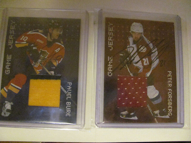 98-99 & 99-00 BE-A-PLAYER JERSEY/AUTO CARDS ?/10 in Arts & Collectibles in Leamington - Image 3