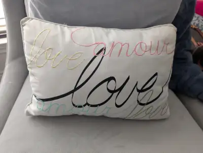 "LOVE" Decorative Pillow, View more