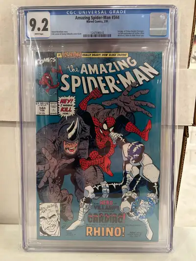 Amazing Spider-Man #344 CGC 9.2 , View more
