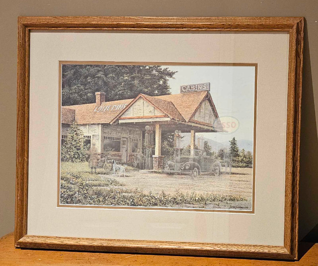 James Lumbers Framed Print. in Arts & Collectibles in Oshawa / Durham Region - Image 2