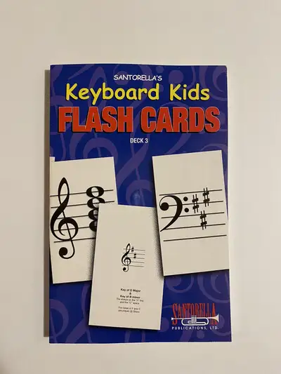 KEYBOARD KIDS FLASH CARDS MUSIC *NEW*, View more
