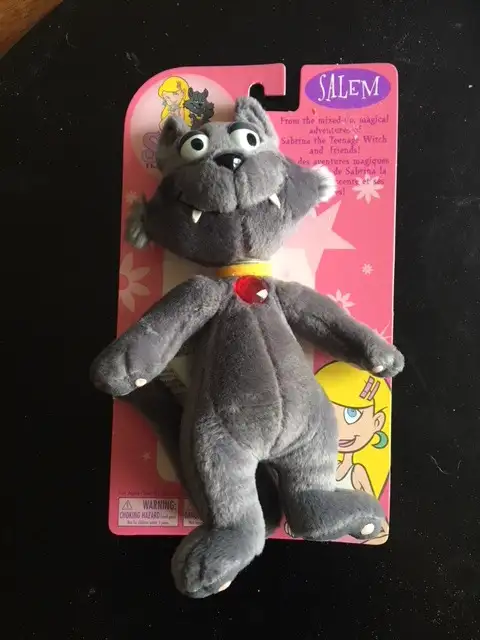 SABRINA THE TEENAGE WITCH PLUSH STUFFED CAT SALEM NEW Rare | Arts