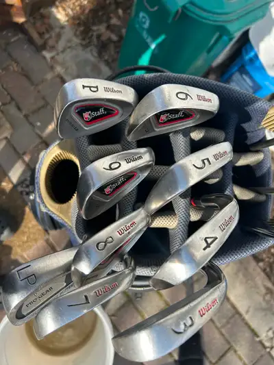 Wilson Staff Midsize Right Hand Iron Set. Golf clubs., View more