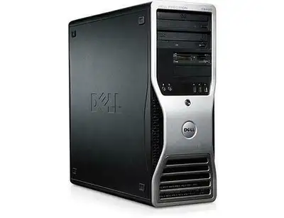 Dell T3500 WorkStation - Xeon Six-Cores CPU X5675 3.07GHZ/12MB 6.4GT/s - 8GB RAM - 500GB HDD $175 De...