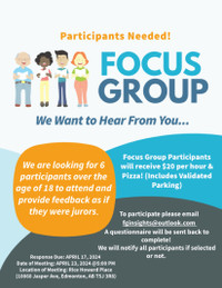 Participants Needed for a Legal Focus Group!
