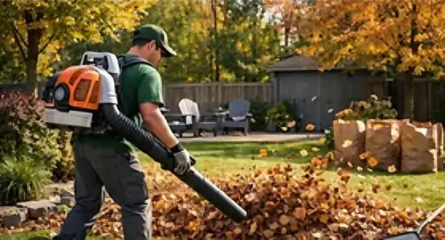   Leaf Blowing Services - Fast and affordable   