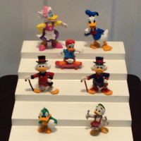 DuckTales PVC Mini Figures Toy Lot 7 Figures