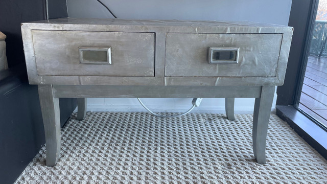 Two for $50 Night Tables with drawers  dans Commodes et armoires  à Région des lacs Kawartha