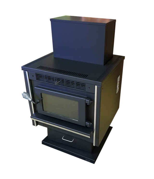 Hopper Extension for a KOZI XL 100 and KOZI BayWin Pellet Stove