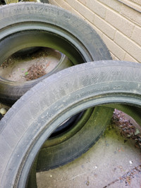 free tires: Goodyear's Eagle LS. 265/50R19 a set of 4.