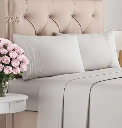 Queen Bed Sheet Set, View more