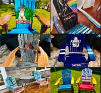 Custom Hand-Painted Muskoka Chairs