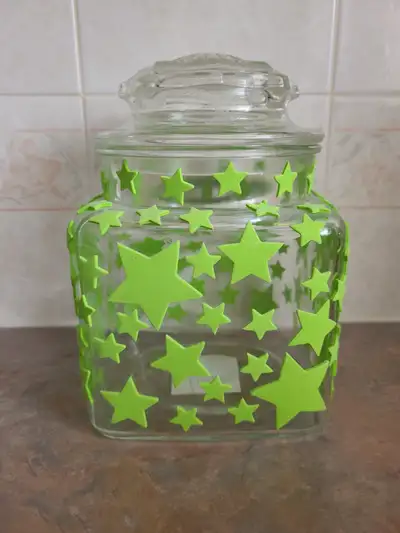 Decorative/storage jars., View more