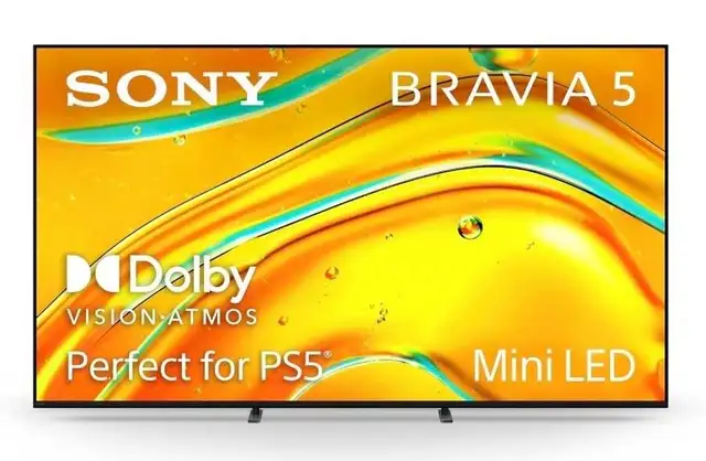 Sony BRAVIA 5 75 Inch TV, Mini LED, 4K Smart Google TV, XR Proce in TVs in Mississauga / Peel Region - Image 2