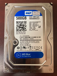 Western Digital 500GB Internal HDD WD5000AZLX