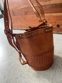 Elf brand Ocean Alley leather convertible bag/backpack
