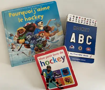 French Hockey Board Books, View more