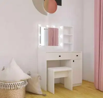 Vanity Desk With Lights, Vanity Set With Mirror, Makeup Vanity, View more