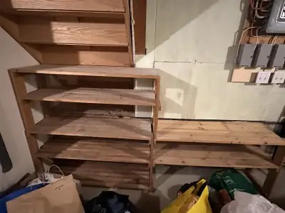 free wood shelves, View more