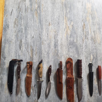 Lot Of Vintages Hunting Knifes - Look at the Pics