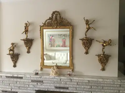 Guided Vintage Mirror...add Dancing Figurines, View more