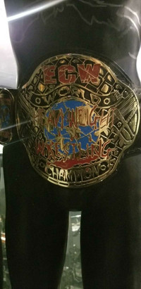 ECW heavyweight championship belt