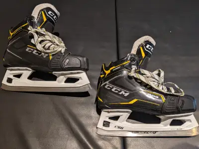 CCM super tacks goalie skates Size 6. Shoe size 7.5 Barely used. $180