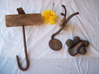 Antique Horse Buggy Step+Bells $25 EACH OR $40 for both in Total