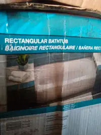 Bathtub integrated flange and apron 60Lx30Hx30/32W