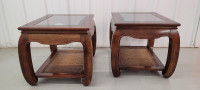 Vintage Oriental Side Tables
