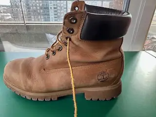 USED Timberland Premium 6 Inch Waterproof Boot Size 9.5, View more