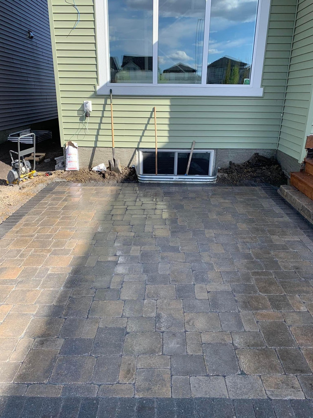 BRICK PATIO? PaverStone Brick Patios! 2022 Interlock, Paving