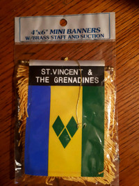 St. Vincent and Grenadines  Mini Banner