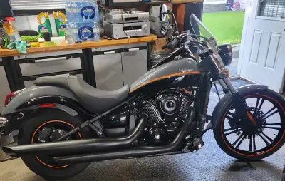 In like new condition Only five 5000kilometers on it. $6000 firm or I will keep it