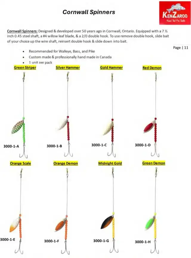 Kenzaroo Pro Tackle in Fishing, Camping & Outdoors in Ottawa - Image 8