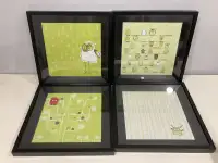 Black Shadow Memory boxes x4 - decor or craft project