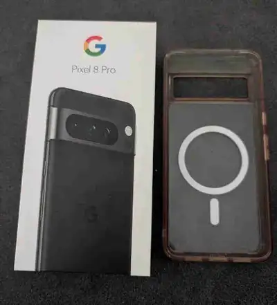Google Pixel 8 Pro (Obsidian Black) - Unlocked -  w, View more