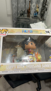 Luffy and thousand sunny funko