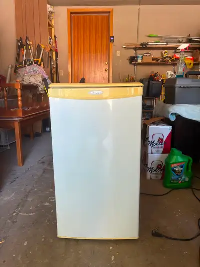 White mini fridge, View more