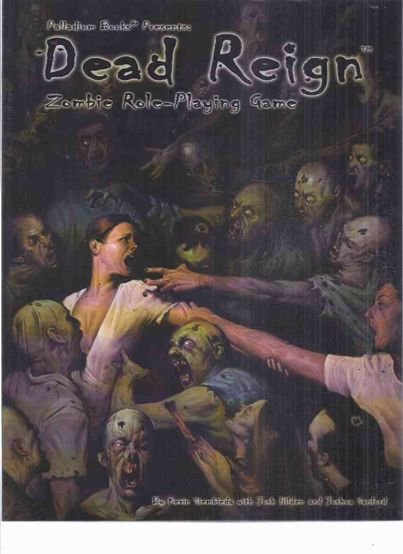 Role-Playing Game Dead Reign Zombie Apocalypse RPG Palladium in Fiction in Oakville / Halton Region